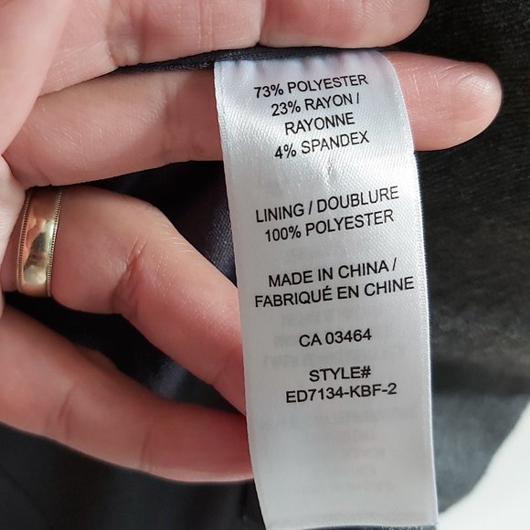 RICKI'S 3/4 Sleeve Gray Blazer for Women - Picture 5 of 6